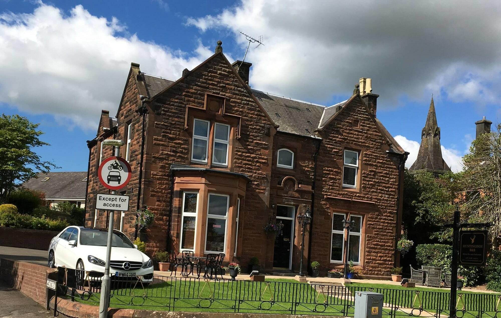 The Huntingdon Bed and Breakfast Dumfries Buitenkant foto